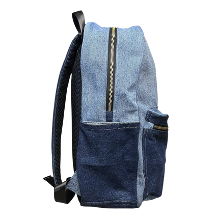 Denim backpack