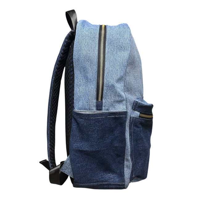Denim backpack