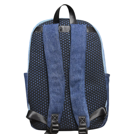Denim backpack